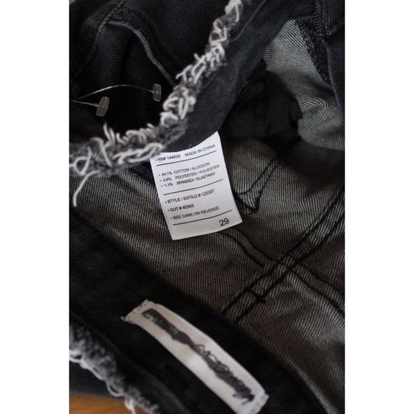 KanCan NWOT KanCan Skinny High Rise Frayed Waist and Hem Jeans 8 29 - Picture 10 of 10